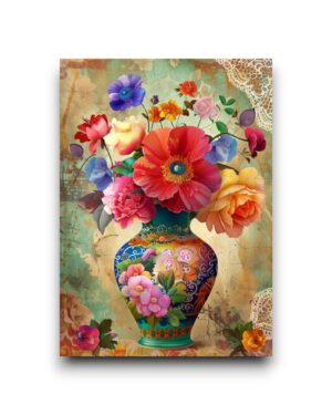 A6 Ansichtkaart - Flowers of the Dutch Masters - No 4