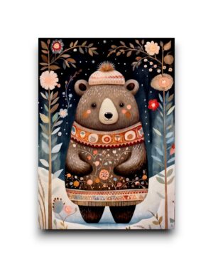 A6 Ansichtkaart - Cosy Forest: Beer